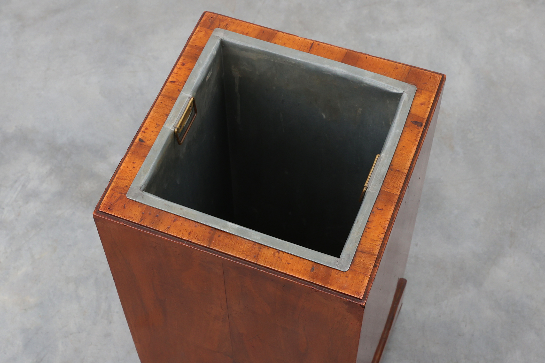 Art Deco wooden umbrella stand, Italy 1920sthumbnail